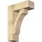 Ekena Millwork Legacy Block Rough Sawn Bracket w/ Offset Brace, Douglas Fir, 8"W x 24"D x 32"H BKT0806X24X32LEC05RDF - alternate 1
